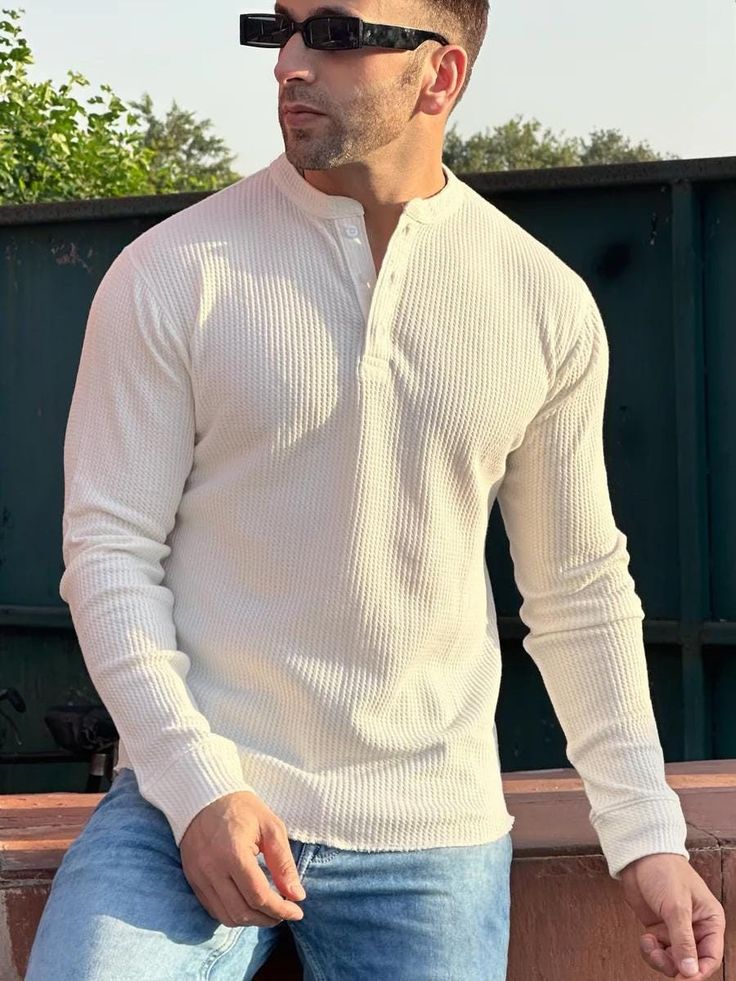 Men’s Long-Sleeve Casual Shirt